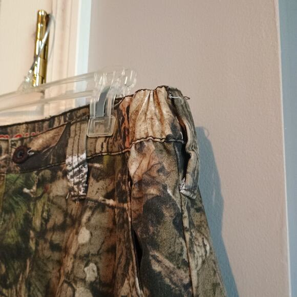 Mossy Oak Small 28-30 Camo Cargo Pants MO Country DNA Hunting Outdoor Stretch S - Picture 15 of 16